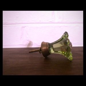 Crystal Floral Knobs